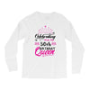 Celebrating With The 50th Birthday Queen Long Sleeve Shirts
