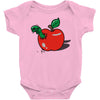 apple burster Baby Bodysuit