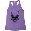 stupid skull Racerback Tank