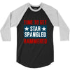 star spangled hammered 3/4 Sleeve Shirt