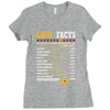 Leo Facts Zodiac Ladies Fitted T-Shirt