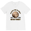 pluto the planet never forget V-Neck Tee