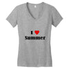 i love summer Women's V-Neck T-Shirt
