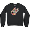 adesivo  hand shocker stickers bomb decal usdm jdm Crewneck Sweatshirt