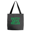 patty says relax Tote Bags