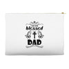 I Am One Blessed Dad Accessory Pouches