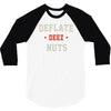 deflate deez nuts 3/4 Sleeve Shirt