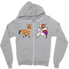 your aunt my aunt Zipper Hoodie