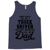 Truck Driver Dad Tank Top