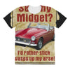 sell midget ideal birthday gift or present All Over Women's T-shirt