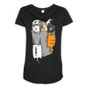 kittens in a pocket Maternity Scoop Neck T-shirt