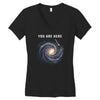 You are Here Women's V-Neck T-Shirt