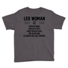 Leo Woman Youth Tee