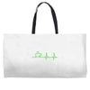 morning coffee heatbeat ekg Weekender Totes