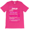 quens are born in july T-Shirt