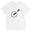 archery target V-Neck Tee