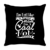 not like a regular mom i'm a cool mom Throw Pillow