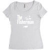 the fisherman Women's Triblend Scoop T-shirt