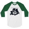 big shark little fish 3/4 Sleeve Shirt
