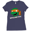 spaghetti! Ladies Fitted T-Shirt
