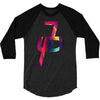 jake paul cool colors 3/4 Sleeve Shirt