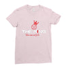 king dead Ladies Fitted T-Shirt
