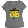 happy halloween (2) Women's Triblend Scoop T-shirt