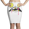 halloween face Pencil Skirts