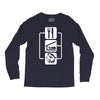 v2 eat sleep fish Long Sleeve Shirts
