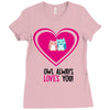 owl always love you Ladies Fitted T-Shirt