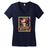try to take over the world Women's V-Neck T-Shirt