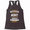 Super Cool Aunt Of A Freaking Awesome Niece Racerback Tank