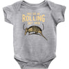 they see me rolling Baby Onesie