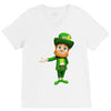 DABBİNG LEPRECHAUN V-Neck Tee