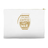 make coffee not war Accessory Pouches