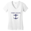 first mate Women's V-Neck T-Shirt