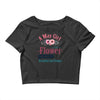 A May Girl Like A Flowers Crop Top