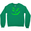 scary pumpkin halloween Crewneck Sweatshirt