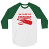 hot sauce emergency 3/4 Sleeve Shirt