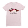 Disculpame Ya Es Octubre? Ladies Fitted T-Shirt