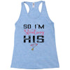 i stole her heart Racerback Tank