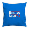 reagan bush '84 Throw Pillow