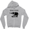 elephants never forget and they never forgive t shirt funny mens tee n Zipper Hoodie