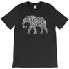 elephant filled pattern cool T-Shirt