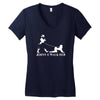mens funny whisky parody Women's V-Neck T-Shirt