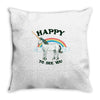happy to see you Throw Pillow