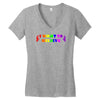 unicorns,i want to believe,fantasy,mythical,unicorns Women's V-Neck T-Shirt