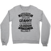 Super Cool Granny Of A Freaking Awesome Grandson Crewneck Sweatshirt