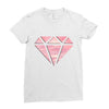 daimond Ladies Fitted T-Shirt