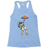 astronaut basketball planet Racerback Tank